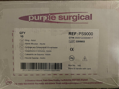 Purple Surgical PS9000 Adult Sling - Box of 10