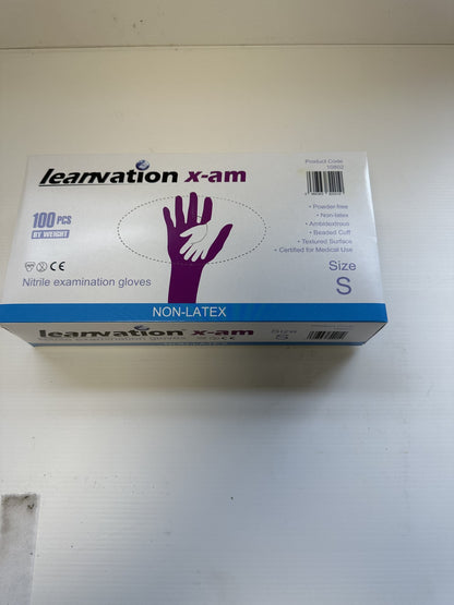 Learnvation 10802 X-AM Nitrile Gloves Small