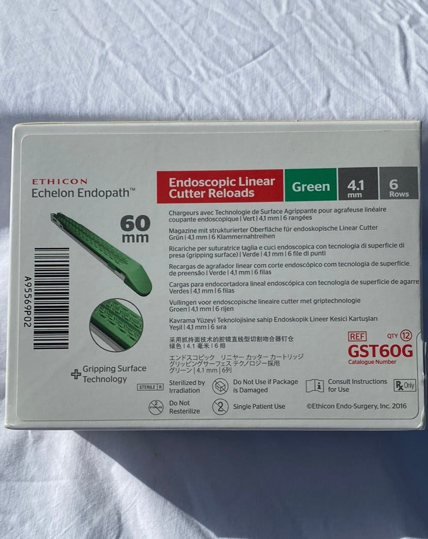 Ethicon GST60G Echelon Endopath Reload Green - EXPIRED